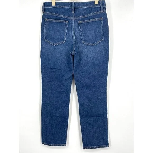 NWOT J Crew Essential Straight Jean in‎ Dark Wash 28 - Picture 3 of 5